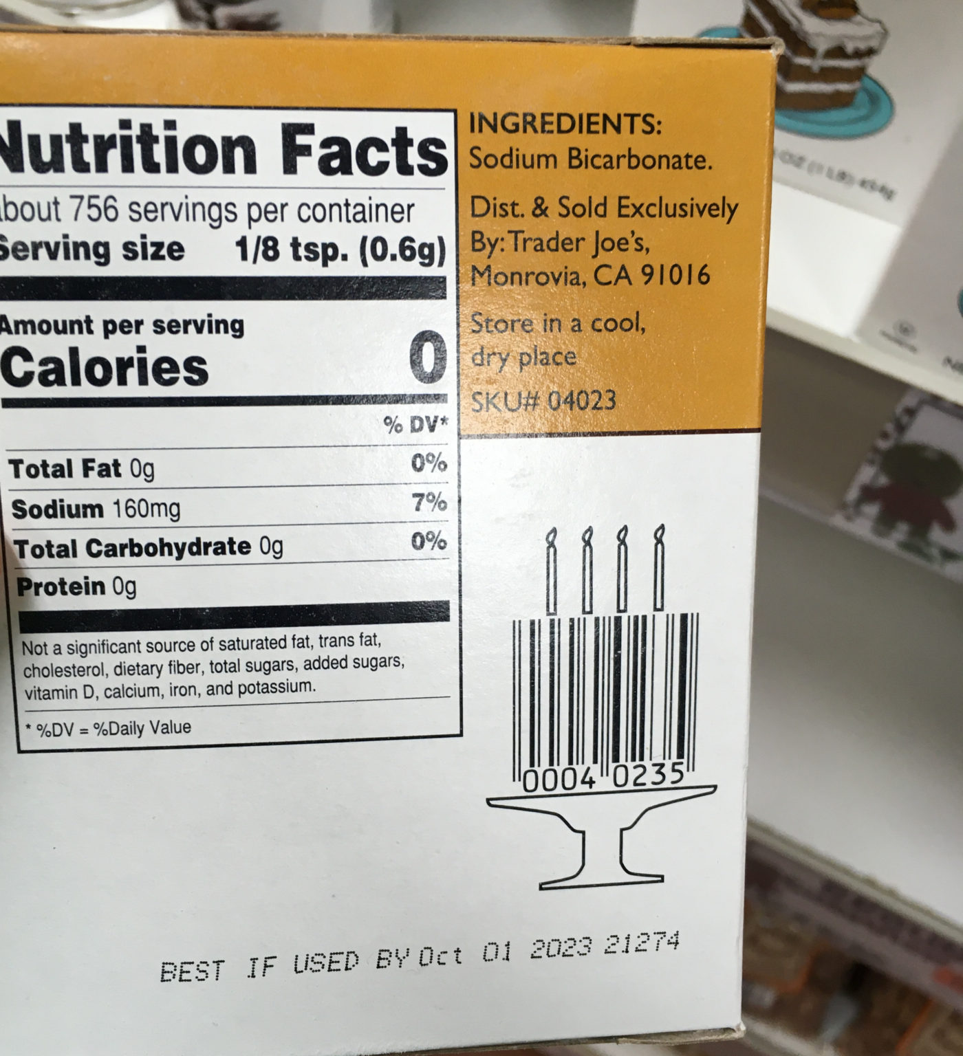 Trader Joe's Baking Soda Trader Joe's Reviews