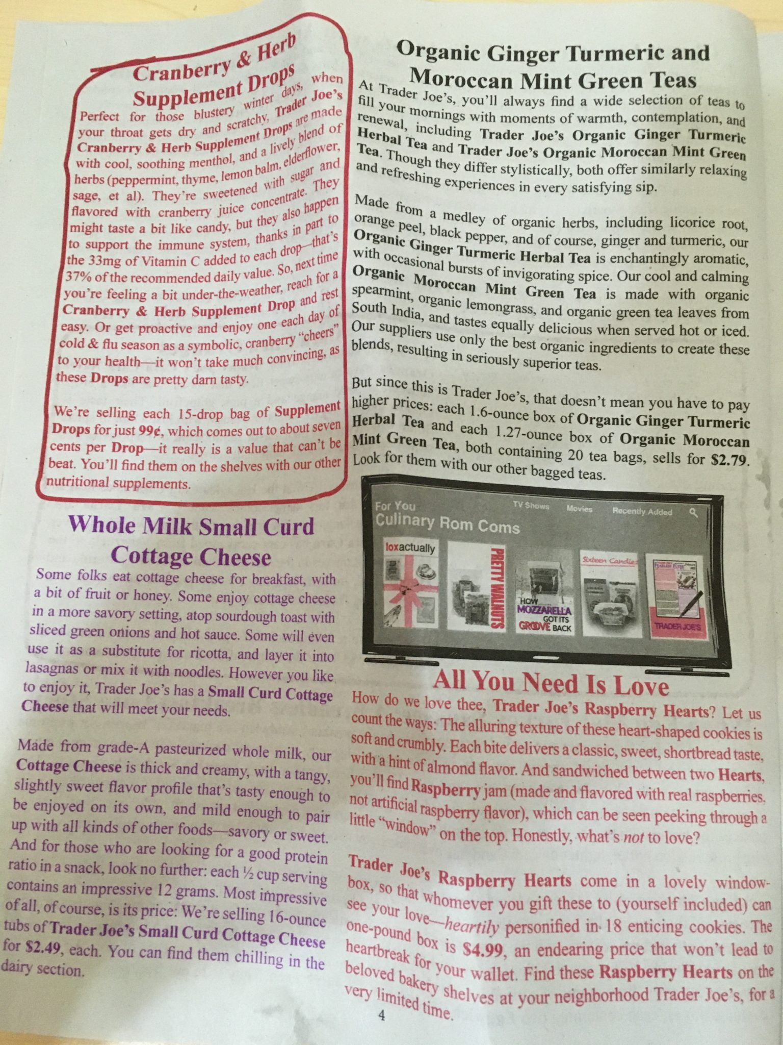 Current Trader Joe'S Fearless Flyer 2025 Druci Rickie