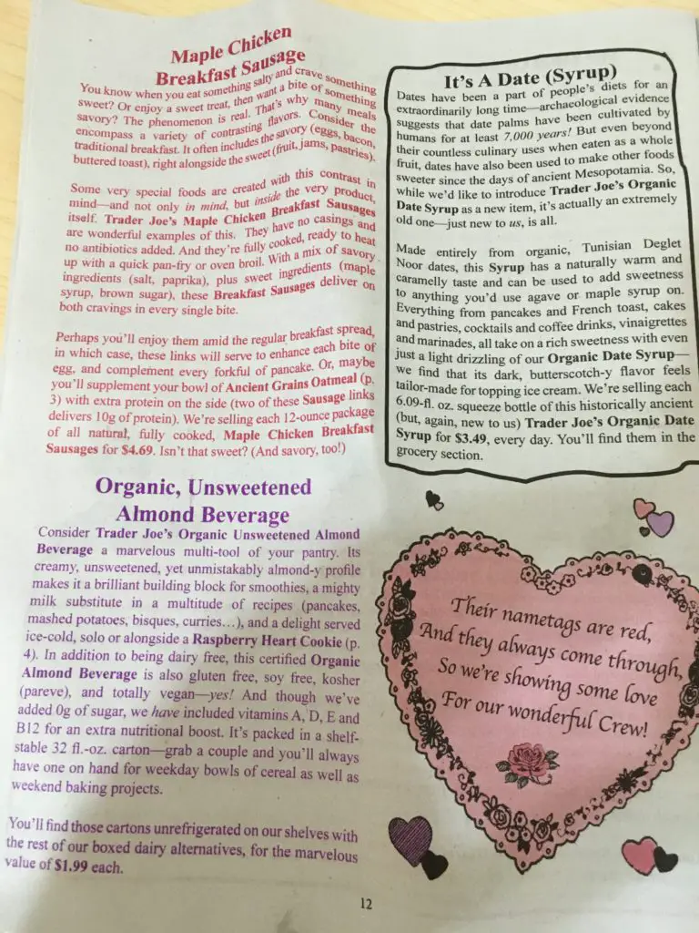 Trader Joe's Weekly Ad February 2022, Fearless Flyer Trader Joe's Reviews