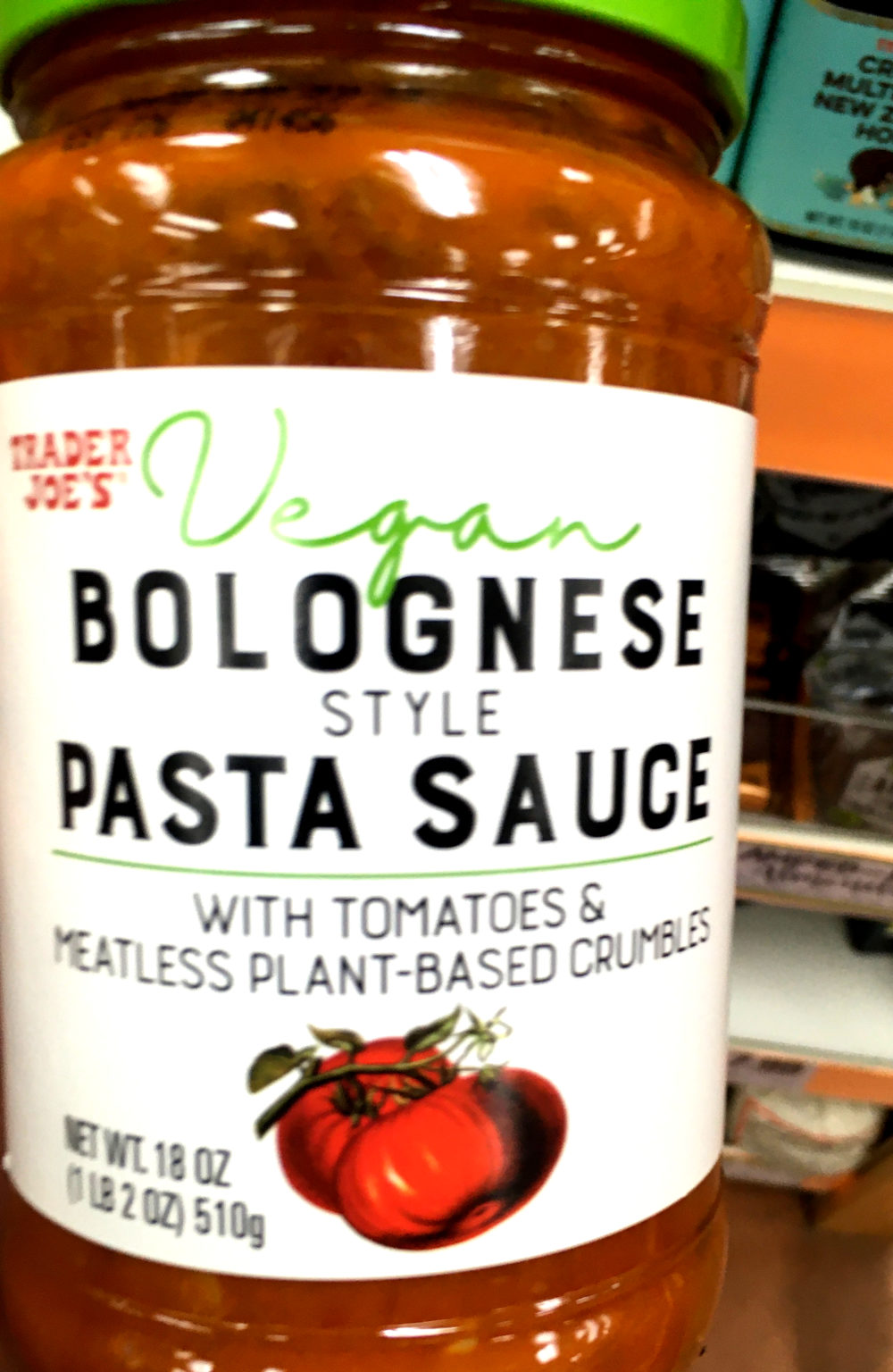 Trader Joe's Bolognese Sauce, Vegan Trader Joe's Reviews