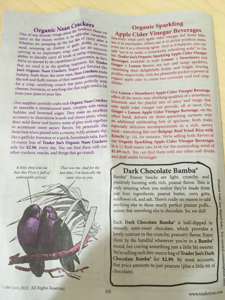 Trader Joe'S Fearless Flyer February 2025 Andria Verina