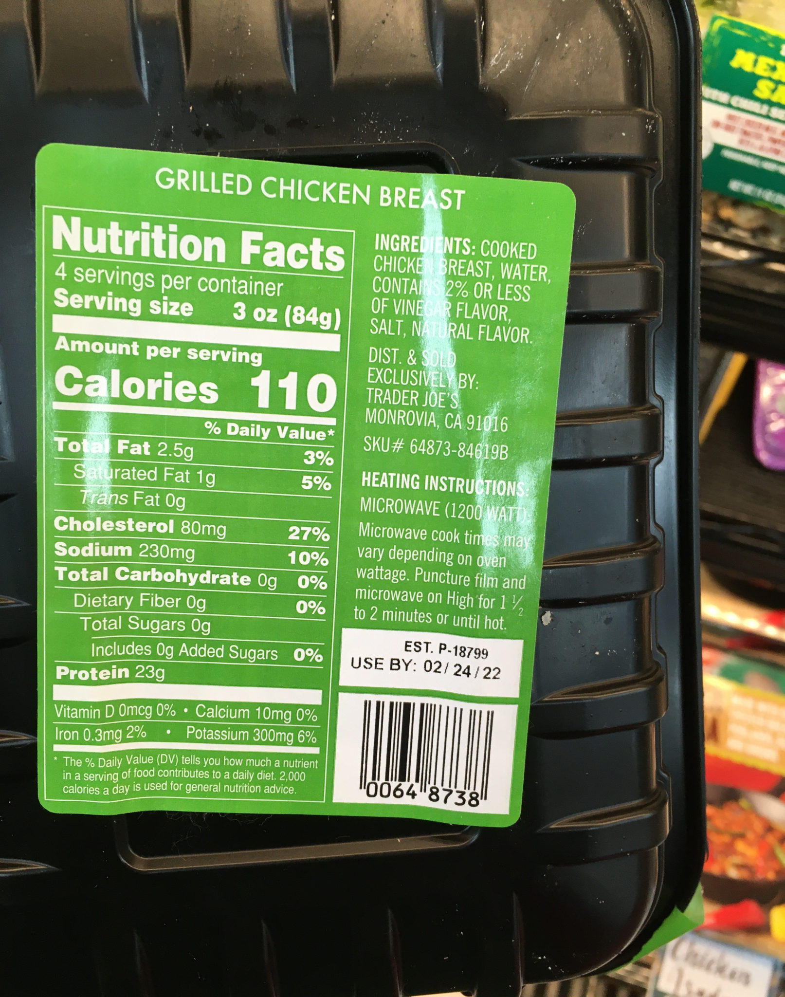 Trader Joe's Grilled Chicken, Fully Cooked Strips Trader Joe's Reviews