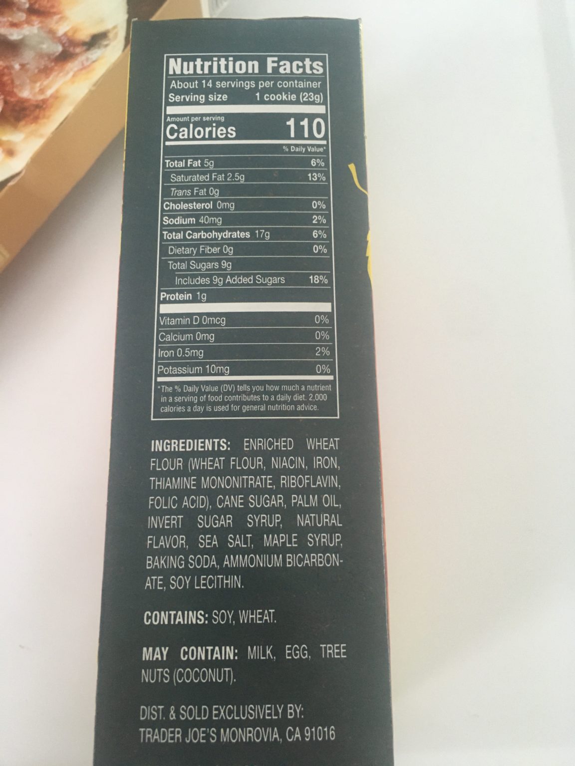 Trader Joe's Maple Cookies, Maple Leaf Cream Filling Trader Joe's Reviews