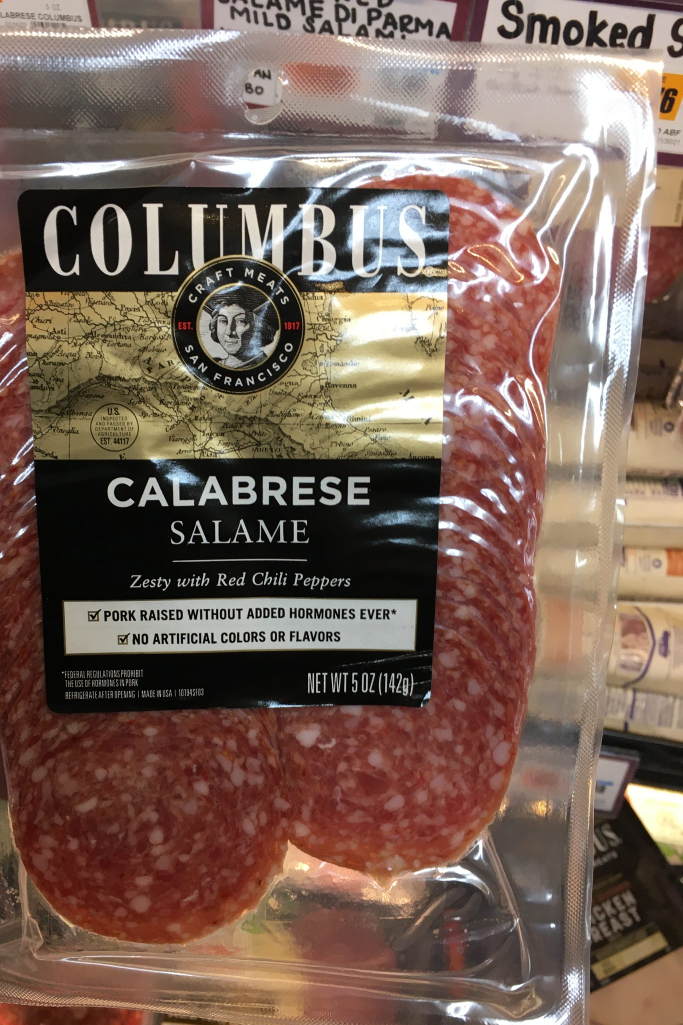 Trader Joe's Salami, Columbus Salami Calabrese Trader Joe's Reviews