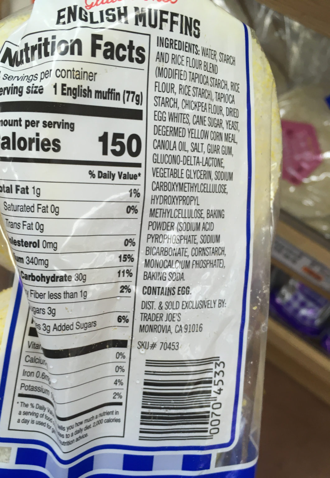 Trader joe s english muffins gluten free trader joe s reviews