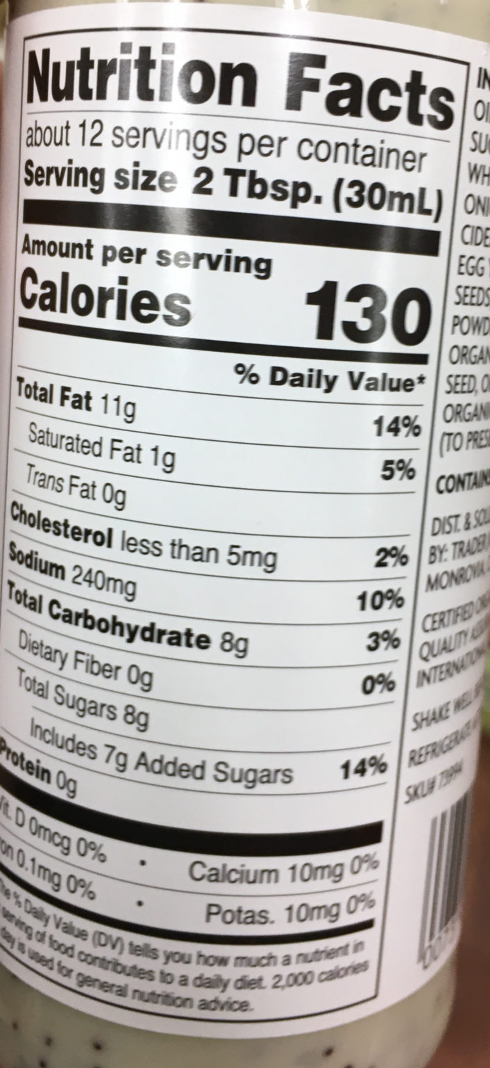 Trader Joe's Poppy Seed Dressing, Organic Trader Joe's Reviews