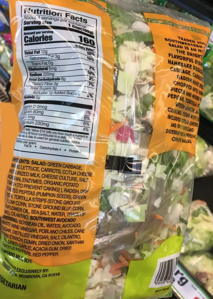 Trader Joe's Salad Kits, Southwest Chopped Salad Trader Joe's Reviews