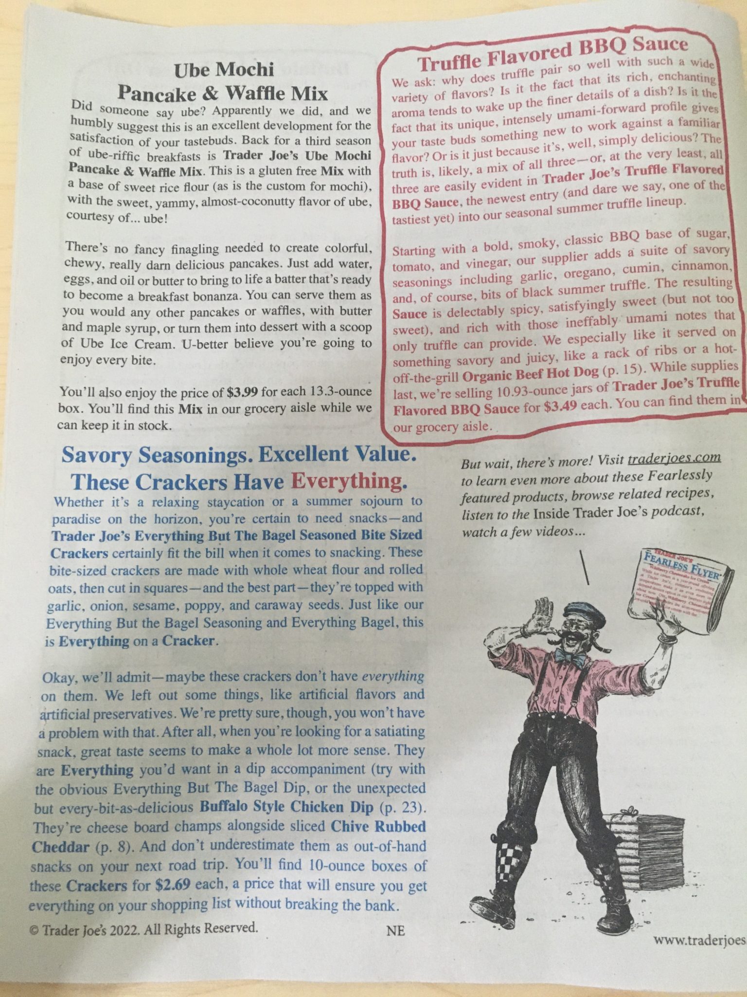 Trader Joe's Weekly Ad May 2022, Fearless Flyer Trader Joe's Reviews