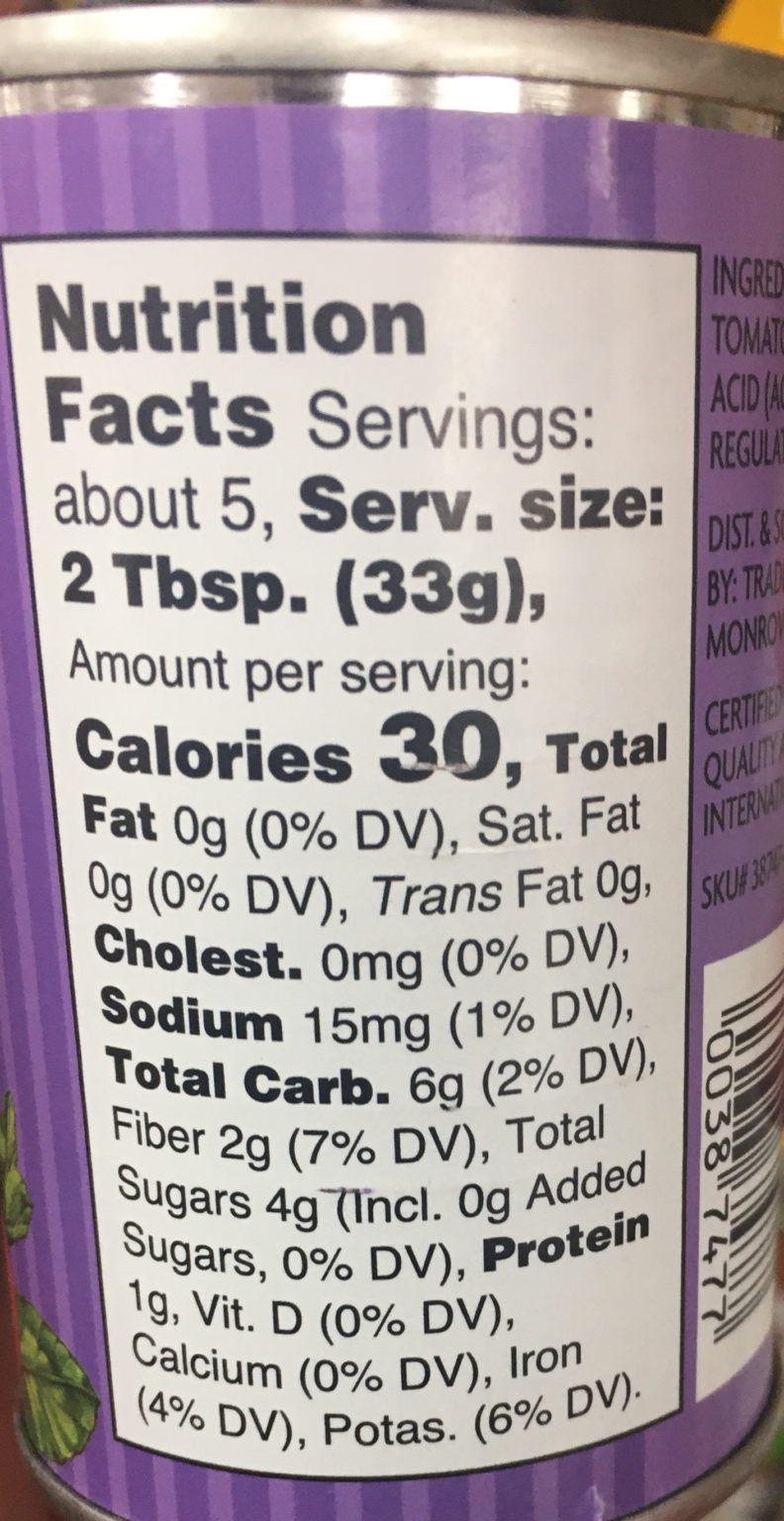 Trader Joe's Tomato Paste, Organic Tomatoes Trader Joe's Reviews