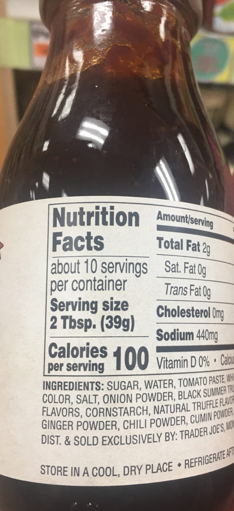 Trader Joe's Truffle BBQ Sauce Trader Joe's Reviews
