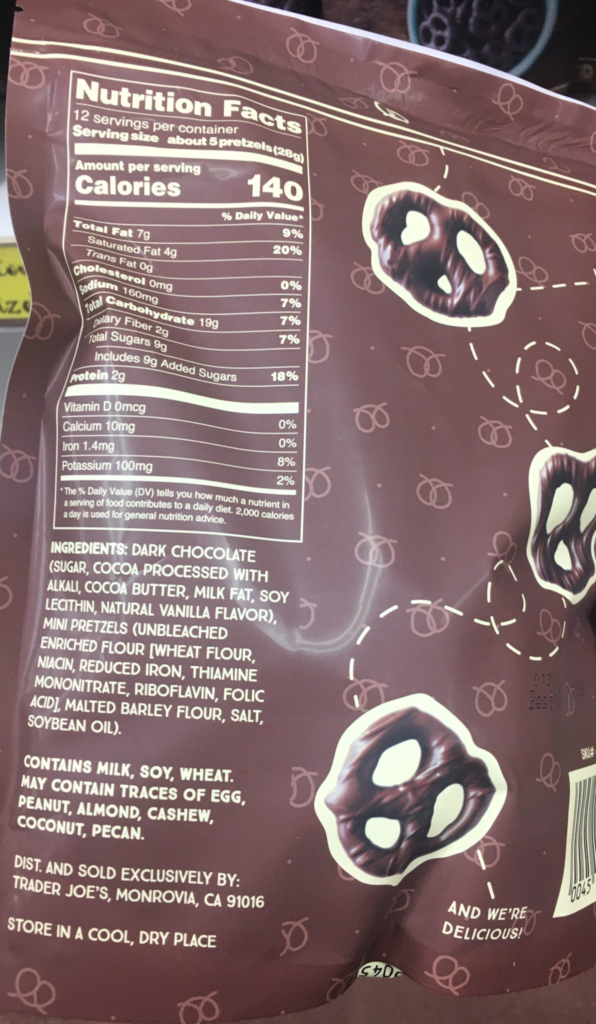 Trader Joe's Chocolate Covered Pretzels Trader Joe's Reviews