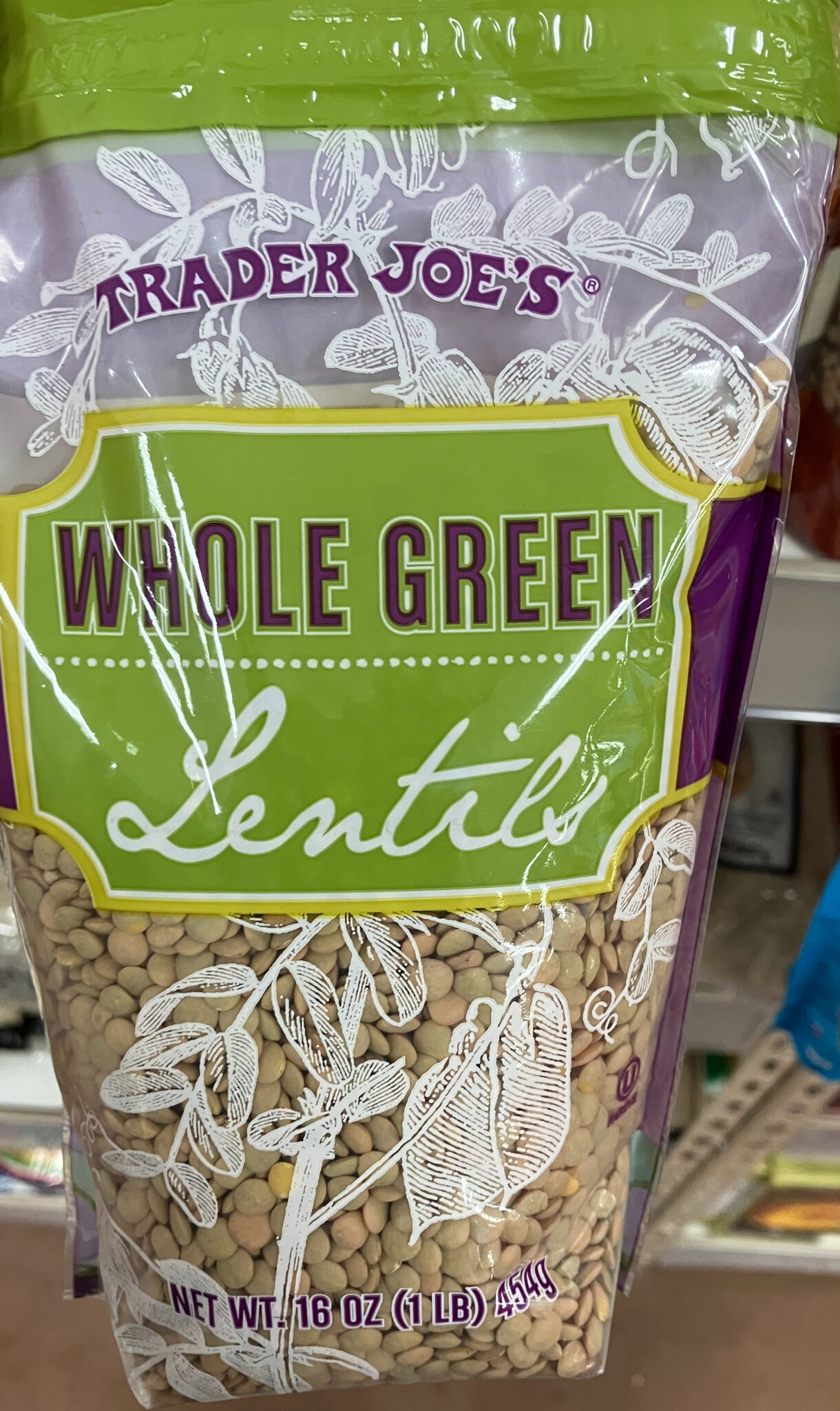 Trader Joe's Lentils, Whole Green Trader Joe's Reviews