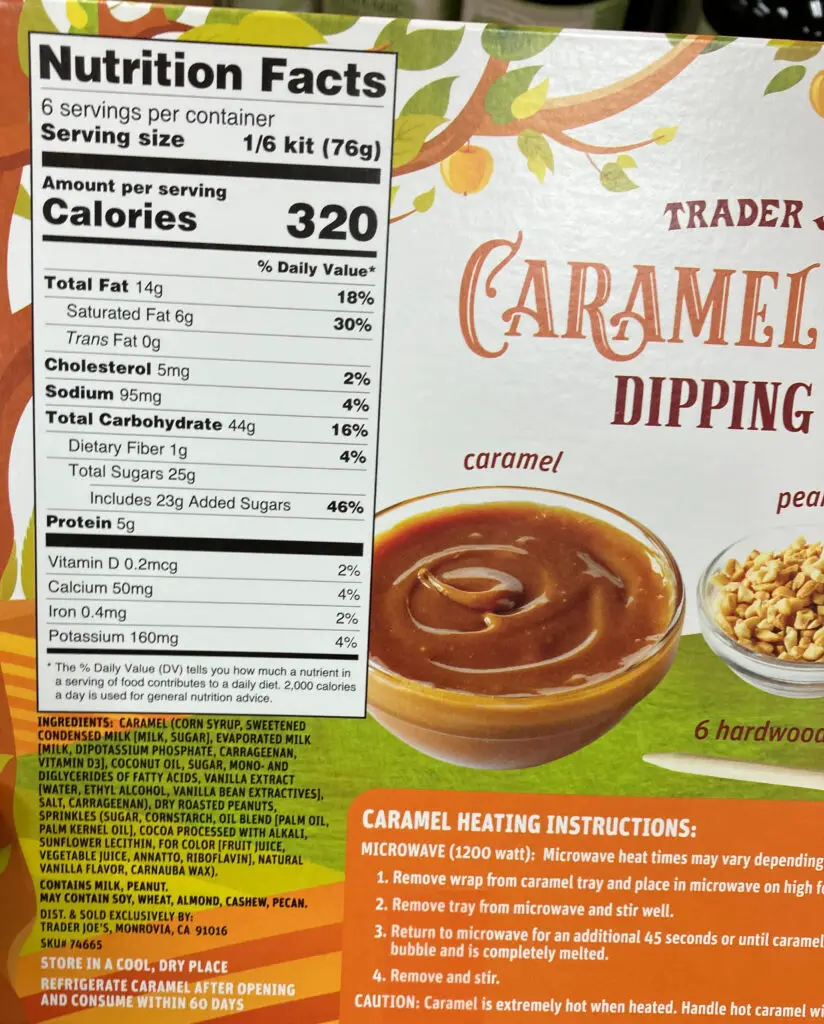 Trader Joe's Caramel Apple Kit, Halloween Themed Trader Joe's Reviews