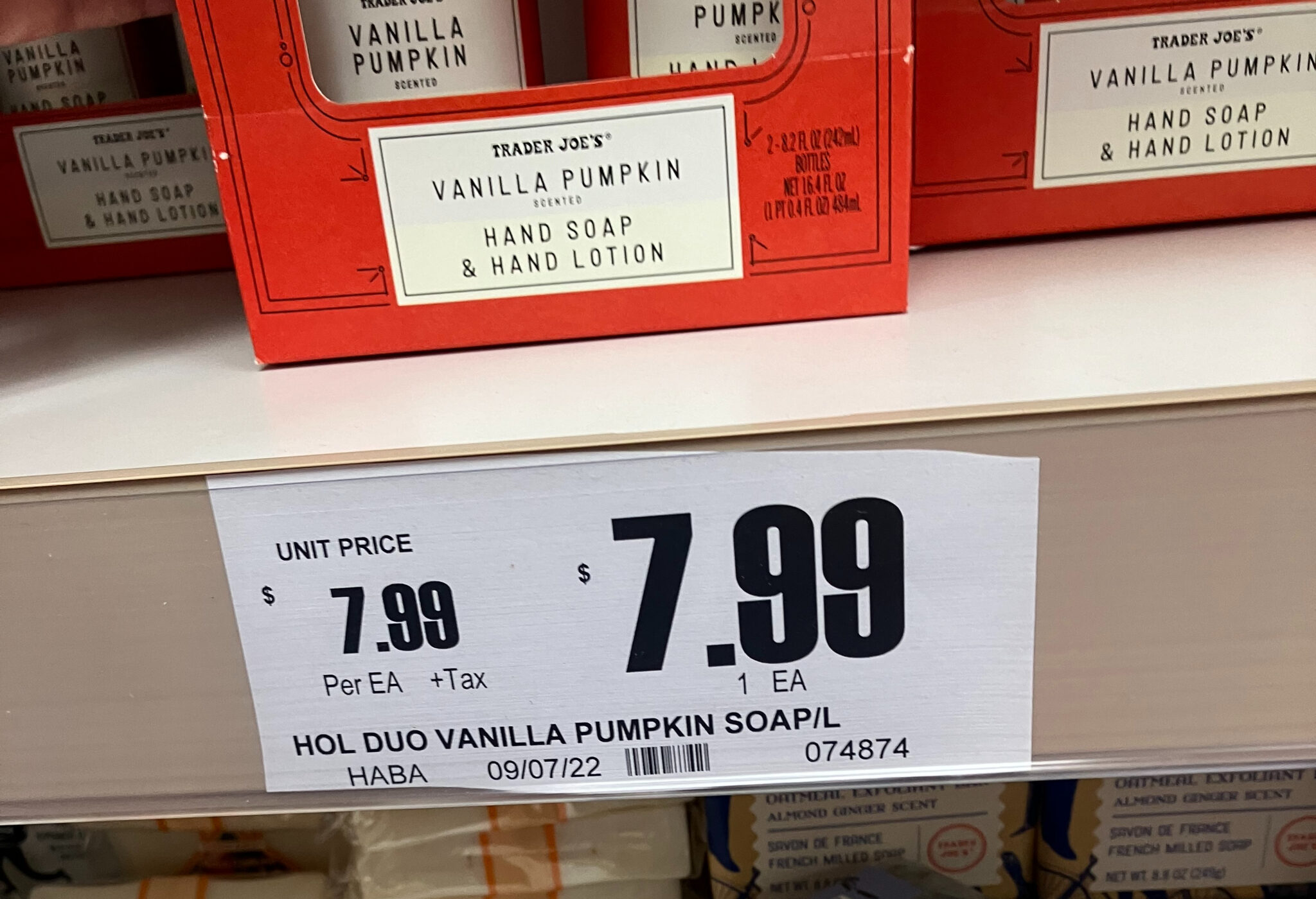 Trader Joe's Hand Soap, Vanilla Pumpkin Trader Joe's Reviews